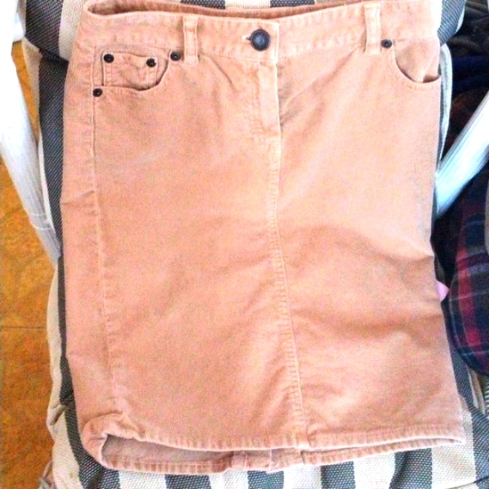 J. Crew corduroy pencil skirt petite